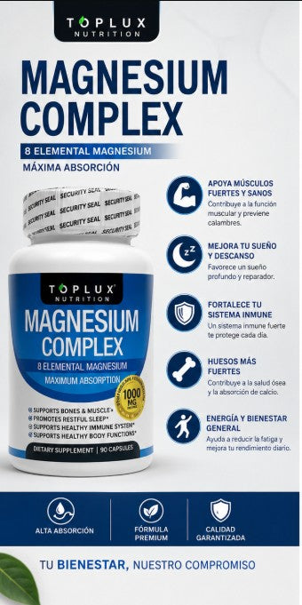Magnesium Complex 90 Capsulas