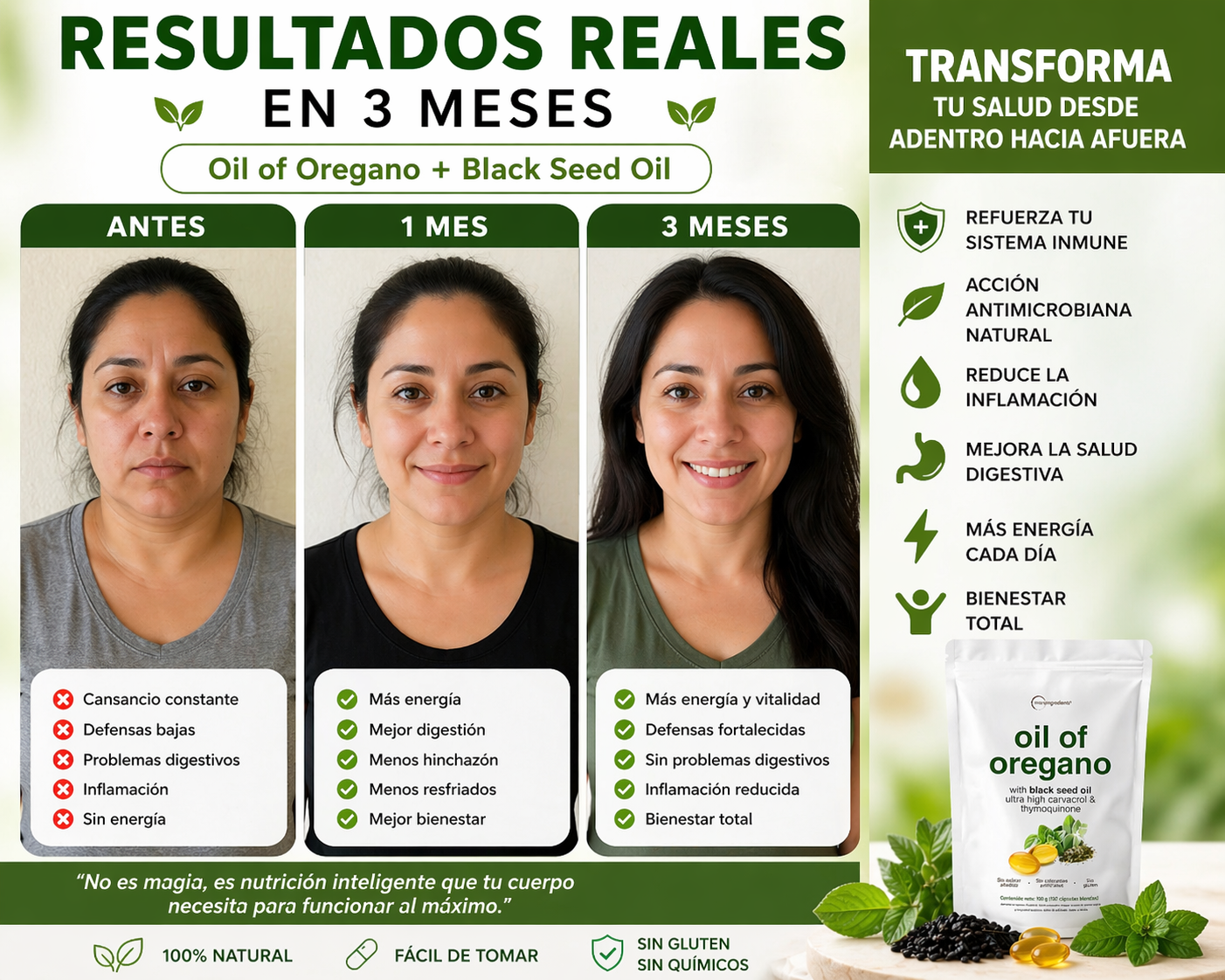Aceite De Oregano Doypack Resellable